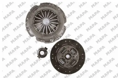 Комплект зчеплення Fiat Scudo 1.9TD 96-06 (d=229mm) (+вижимний) (66/68kw) Mapa 002228900 Купити в Україні