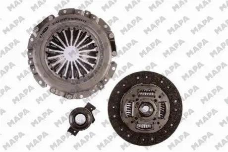 Комплект зчеплення Fiat Doblo 1.3JTD/D Multijet 04-, 51/55/59/62/66/70kw d=212mm Mapa 003215600 Купити в Україні