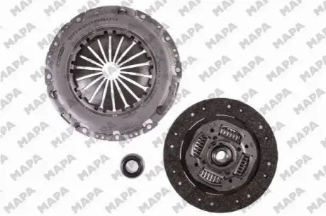 Комплект зчеплення Peugeot Partner 1.6i 10- (d=230mm) (+вижимний) Mapa 003228900 Купити в Україні