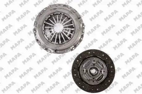 MAPA VW К-кт сцепления Sharan,Ford Galaxy,Seat 1.9TDI,2.0/2.3 95- 228mm Mapa 005228909 Купити в Україні