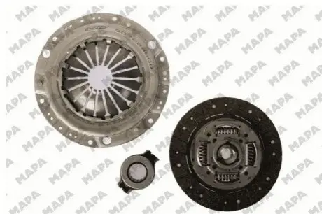 MAPA VW К-кт сцепления (полный) LT28-55 2.4D,TD 228mm 78-96 Mapa 007228500 Купити в Україні