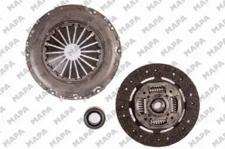 Комплект зчеплення Hyundai Elantra/i30/Kia Cerato 1.6 CRDi 05-12 Mapa 009240400 Купити в Україні