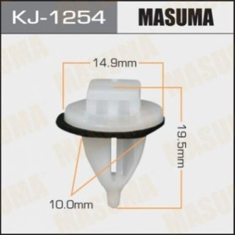 Кліпса пластикова MASUMA KJ1254 (фото 1)
