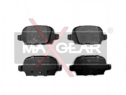 Тормозные колодки, дисковый тормоз.) MAXGEAR 190451