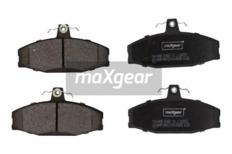 Тормозные колодки, дисковый тормоз.) - 19-0490 (115430284, 5018981, 5023996) MAXGEAR 190490