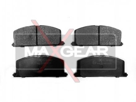 Тормозные колодки, дисковый тормоз.) MAXGEAR 190507