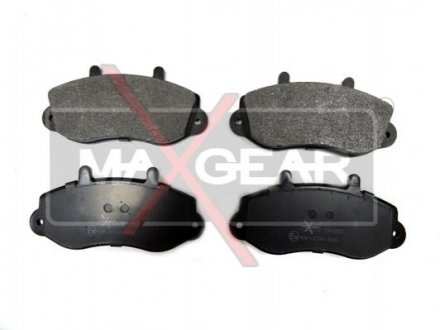 Тормозные колодки передние 98-06 R15 (тип BENDIX) MAXGEAR 190587