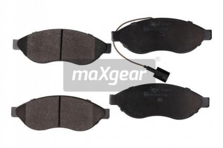 Тормозные колодки, дисковый тормоз.) MAXGEAR 190673