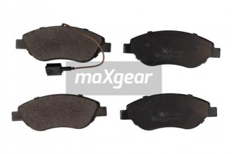 Тормозные колодки, дисковый тормоз.) - 19-0904 (77362093, 77362196, 9949279) MAXGEAR 190904 (фото 1)