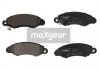 Гальмівні колодки, дискове гальмо (набір) - MAXGEAR 19-1149 (5520080E10, 5520080E10000) 191149