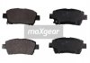 Тормозные колодки, дисковый тормоз.) - MAXGEAR 19-1153 (04465YZZE2, 0446547030, 0446532230) 191153