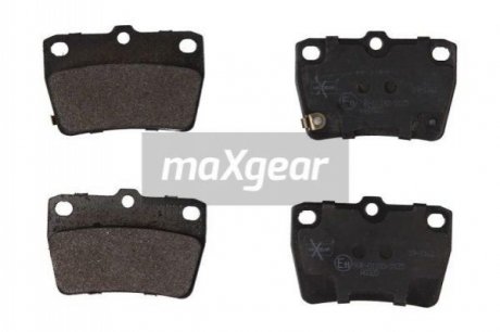 Тормозные колодки, дисковый тормоз.) MAXGEAR 191162