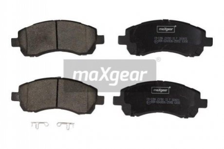 Тормозные колодки, дисковый тормоз.) MAXGEAR 191396