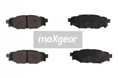 Тормозные колодки, дисковый тормоз.) MAXGEAR 191447