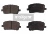 Колодки гальмівні TOYOTA P. AVENSIS VERSO 01-05 2,0D4D MAXGEAR 192148 (фото 1)