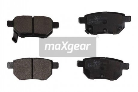 Тормозные колодки TOYOTA T. YARIS 06-/AURIS 07-JAPAN MAXGEAR 192161