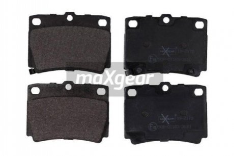 Тормозные колодки MITSUBISHI T. PAJERO 98- MAXGEAR 192170 (фото 1)