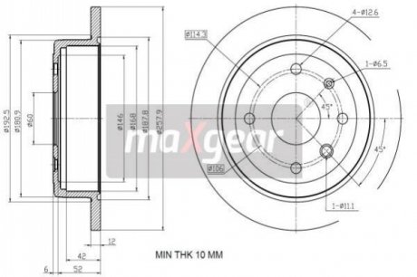 Автозапчасть MAXGEAR 19-2223