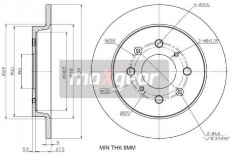 Автозапчасть MAXGEAR 19-2228