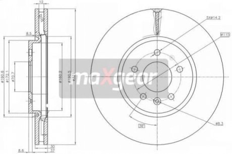 Автозапчастина MAXGEAR 19-2229