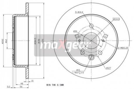 Автозапчастина MAXGEAR 19-2278