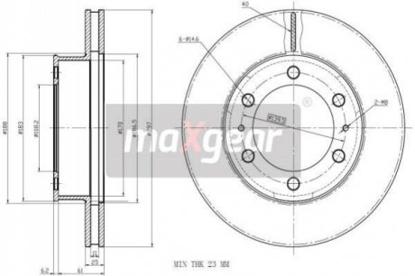 Автозапчасть MAXGEAR 19-2350