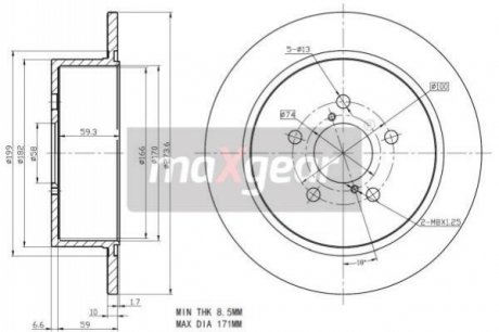 Автозапчастина MAXGEAR 19-2356