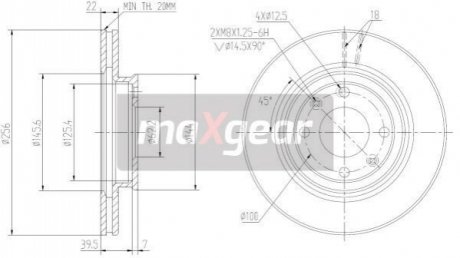 Автозапчасть MAXGEAR 19-2376MAX