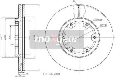 Автозапчастина MAXGEAR 19-2569 (фото 1)