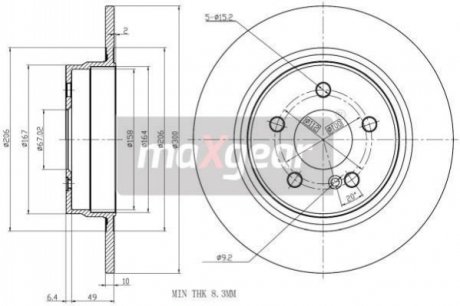 Автозапчастина MAXGEAR 19-2680 (фото 1)