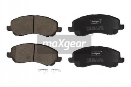 Колодки гальмівні JEEP P. PATRIOT 06-/COMPASS/DODGE 17 - 19-2878 (5191229AA) MAXGEAR 192878 (фото 1)