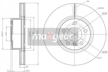 Автозапчастина MAXGEAR 19-3207 (фото 1)