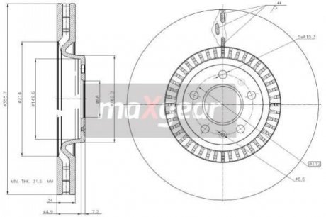 Автозапчасть MAXGEAR 19-3210