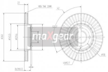 Автозапчастина MAXGEAR 19-3218