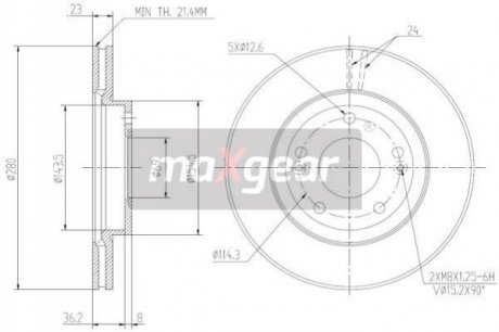 Автозапчасть MAXGEAR 19-3239