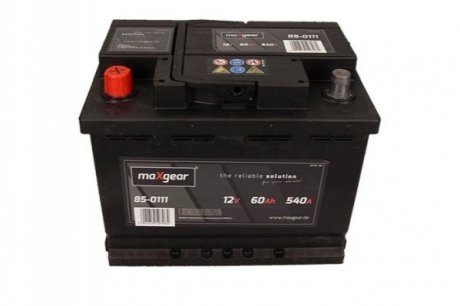 Акумуляторна батарея 60Ah/480A (242x175x190/+L) MAXGEAR 560127054D722 (фото 1)