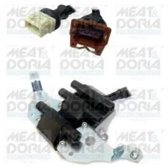 Котушка запалювання AUDI 100 C4, 80 B4, A4 B5, A6 C4, A8 D2, CABRIOLET B3, COUPE B3 SKODA FAVORIT, FAVORIT FORMAN 1.3/2.6/2.8 01.90-09.01 MEAT&DORIA 10363 Купити в Україні