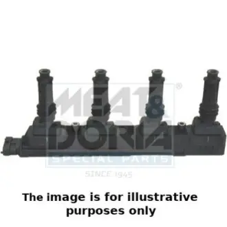 Котушка запалювання Opel Combo/Astra G/H 1.4 16V 04-11 MEAT&DORIA 10463E Купити в Україні