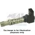 Фото Котушка запалювання VW Caddy III 1.4 04-10 MEAT&DORIA (10478E) зображення 1