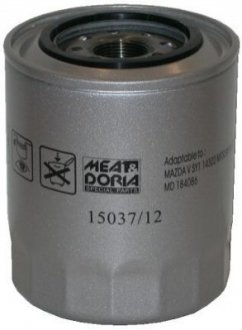 MITSUBISHI Фільтр масла Lancer 1.8D,TD 87-, 2.0D,TD SHOGUN 2.5TD/L2000D/2 MEAT&DORIA 15037/12 (фото 1)