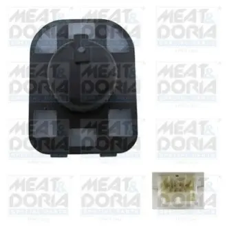 Регулятор дзеркала AUDI A1, A2, A3, A4 B6, A4 B7, A6 ALLROAD C6, A6 C6, A8 D3, Q7, R8, R8 SPYDER, TT SEAT EXEO, EXEO ST 1.2-6.0D 02.00-08.15 MEAT&DORIA 206010