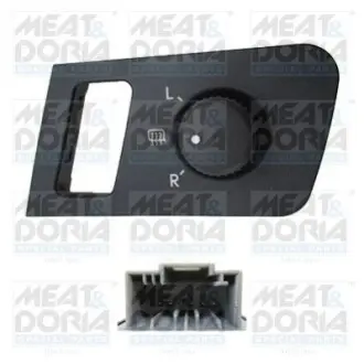 Регулятор дзеркала VW CADDY III, TOURAN 1.2-2.0D 02.03-05.15 MEAT&DORIA 206029