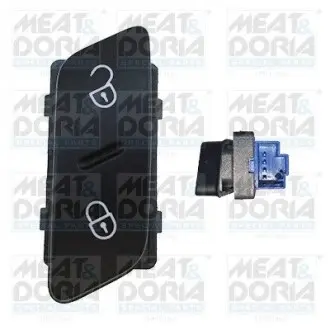 Перемикач дверей передн Лів SEAT ALHAMBRA VW CC B7, GOLF V, JETTA III, PASSAT B6, SHARAN, TIGUAN 10.03-12.22 MEAT&DORIA 206030 Купить в Украине