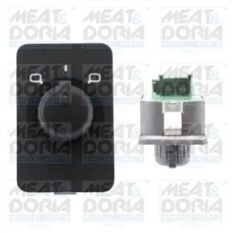 Регулятор дзеркала (10 pin) AUDI A3, A6 C5, ALLROAD C5 09.96-08.05 MEAT&DORIA 206057 Купити в Україні