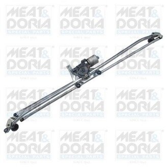 MECHANIZM WYCIERACZEK OPEL MERIVA B 06.10-03.17 MEAT&DORIA 207051