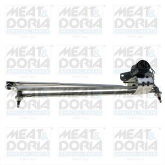 MECHANIZM WYCIERACZEK CITROEN JUMPER I, FIAT DUCATO, PEUGEOT BOXER 12.01-12.11 MEAT&DORIA 207129 (фото 1)