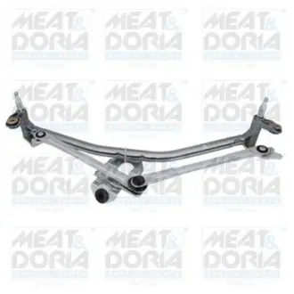 Механізм склоочисників передн (без мотора) VW POLO IV 10.01 MEAT&DORIA 227004 Купити в Україні