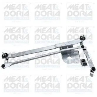 Механізм склоочисників передн (без мотора) FIAT CINQUECENTO, SEICENTO / 600 07.91-01.10 MEAT&DORIA 227029