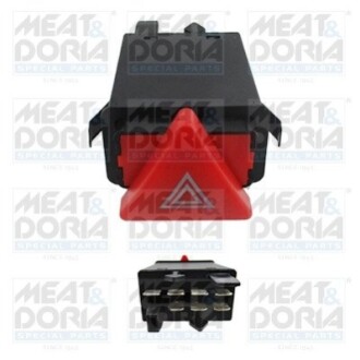 MEATDORIA VW Указатель аварийной сигнализации Audi A3 -03 MEAT&DORIA 23619