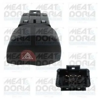 MEATDORIA RENAULT Кнопка авар. сигн. Megane -03 MEAT&DORIA 23640 Купить в Украине